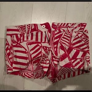 Hot pink & white Lilly Pulitzer shorts